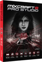 Mixcraft Pro Studio 8 Complete Audio Production Suite Retail Edition Boxed Version -P.O.P.